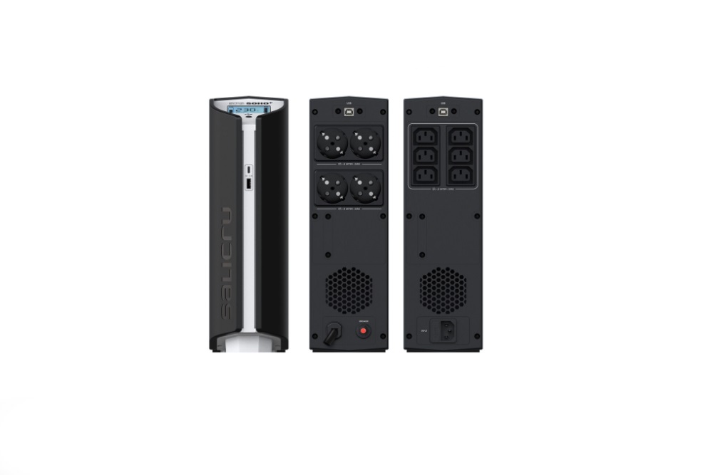 SPS SOHO+ / SAI Line-interactive 750 - 2.250 VA con doble cargador USB