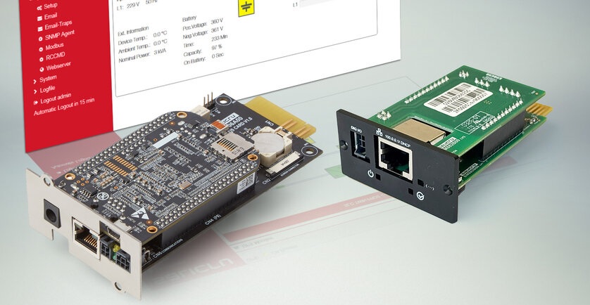 Tarjetas de red Ethernet / SNMP / Nimbus Cloud / AS400